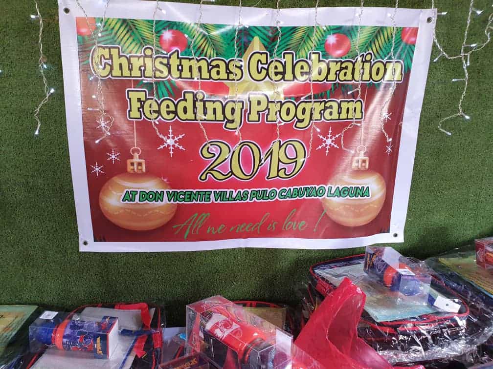 4th Christmas Party in Cabuyao for underprivileged kids 1