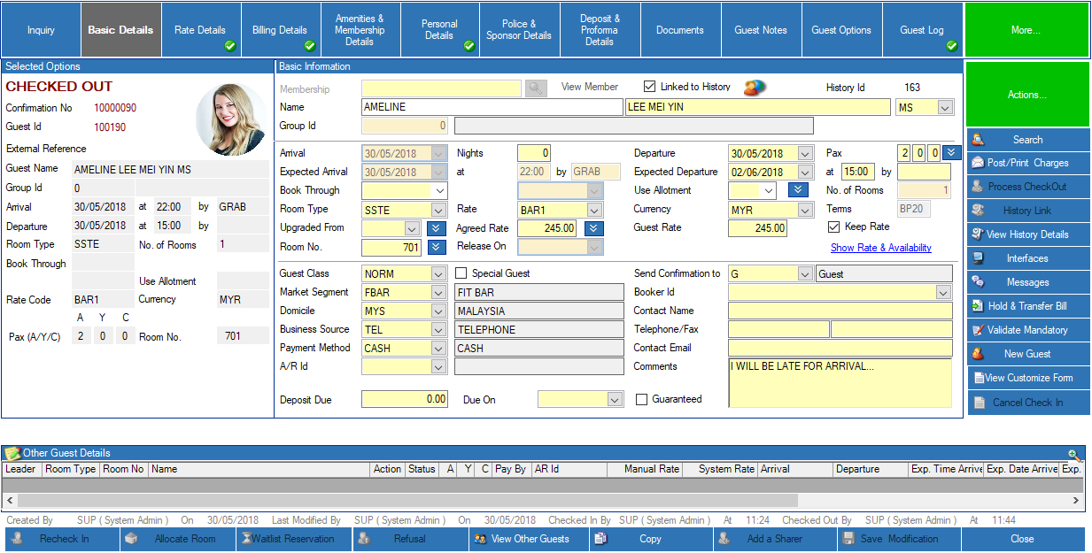 QikConfirm<sup>©</sup>-The Ultimate Guest Communication Tool 22